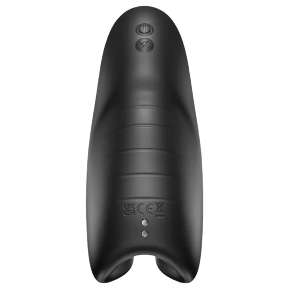 SVibe EVO - moški masturbator - vodoodporen, akumulatorski - črn