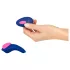 Smile RC Panty - vibrator za hlačke z daljinskim upravljanjem - modra
