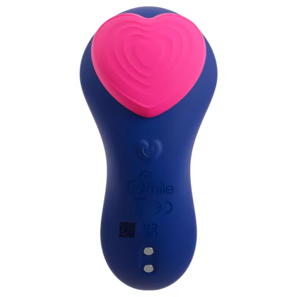 Smile RC Panty - vibrator za hlačke z daljinskim upravljanjem - modra