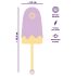 You2Toys - polnilni klitorisni vibrator (roza)