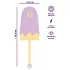 You2Toys - vibrator za klitoris - polnilni - roza