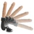 You2Toys RC Sex Stroj - potisni vibrator (črna)