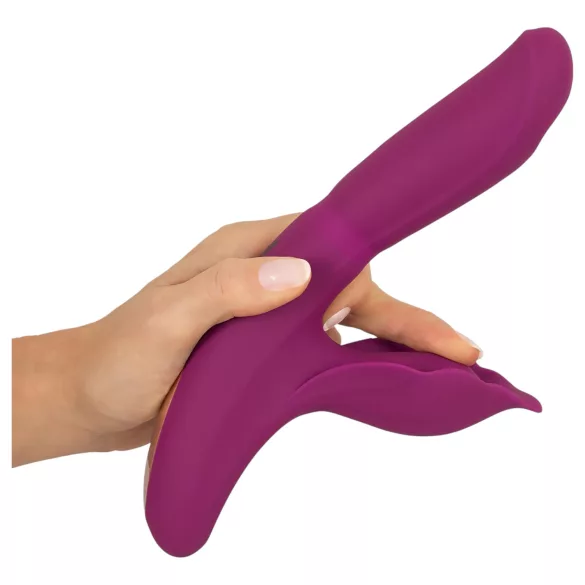 Javida - vibrator za G-točko in klitoris 4v1 - vijoličen
