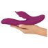 Javida - 4v1 G-točka in klitoris stimulator vibrator (vijoličen)