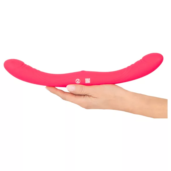 Couples Choice - vibrator za pare - dvojni konec - roza