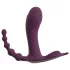 Beau Coeur Ariva - vibrator za hlačke 3v1 - vijolična