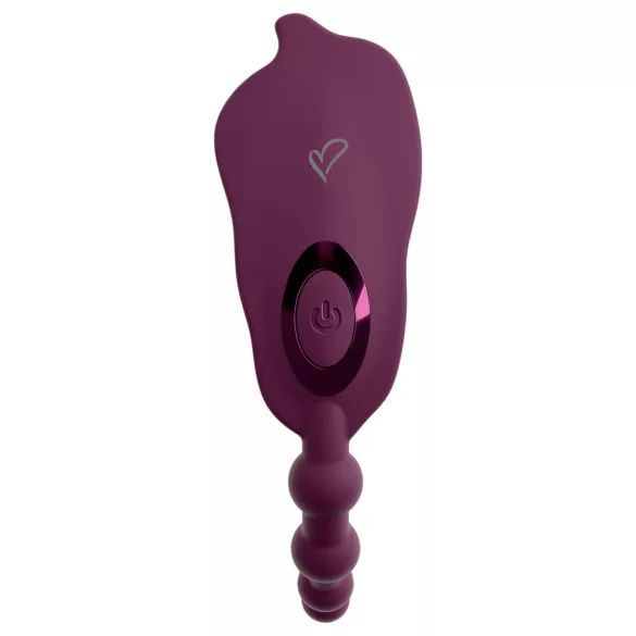 Beau Coeur Ariva - vibrator za hlačke 3v1 - vijolična