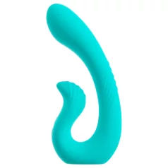 Beau Coeur Naira - vibrator za G-točko in klitoris - zeleni