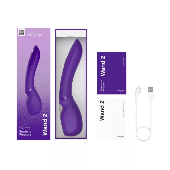 We-Vibe Wand 2 - Masažni vibrator z upravljanjem prek aplikacije
