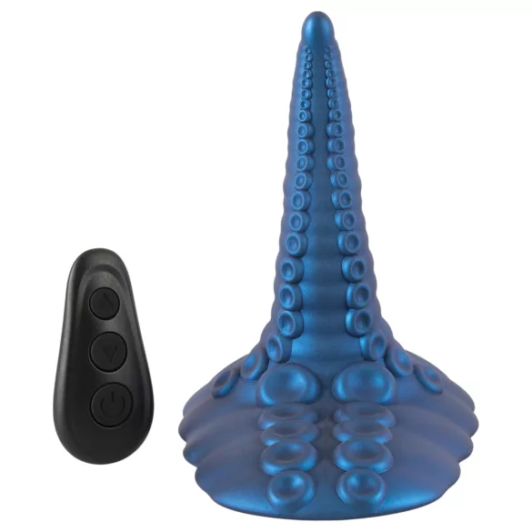 Beasty Cocks - vibrator za G-točko z blazino - modra