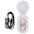 Beau Coeur Celoro - mini vibrator za masažo - vijolična
