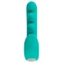 Beau Coeur Sylora - biserni 2v1 vibrator (zelen)