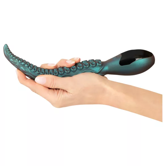 Beasty Cocks - vibrator s priseski - zelena
