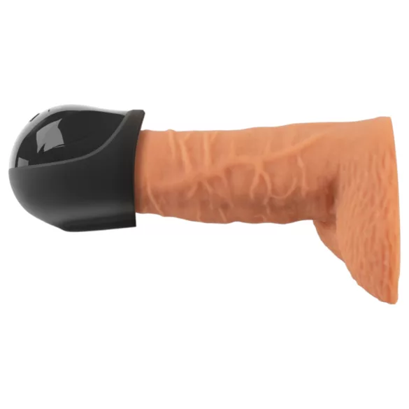 Rebel - vibrator za penis - vodoodporen - črna