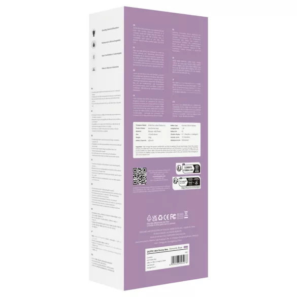 Svakom - masažni vibrator na daljinsko upravljanje - mini, vijoličen