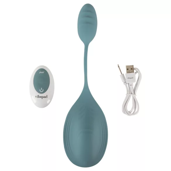 VibePad Mini - blazina z dvema motorjema - mini vibrator - turkizna