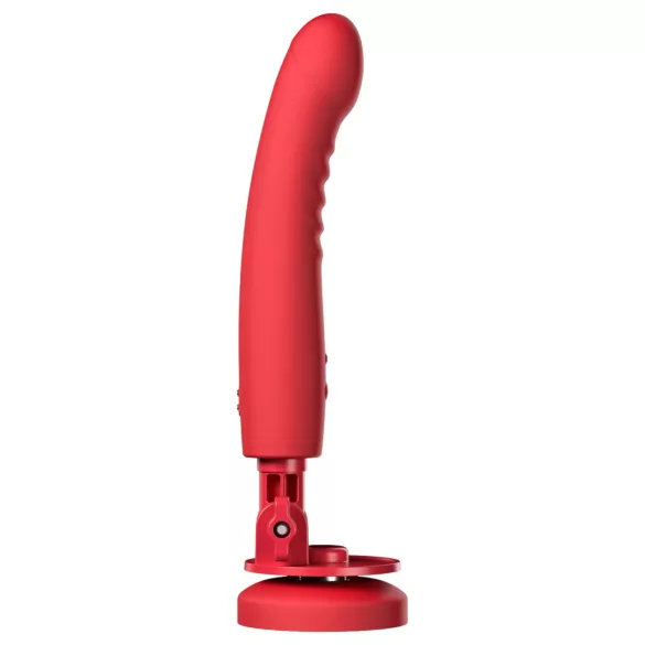 Lovense Mission 2 - pametni vibrator s priseskom (rdeč)