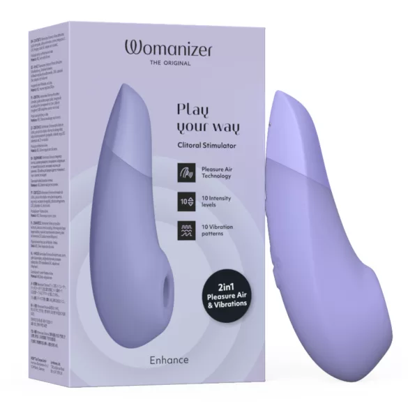 Womanizer Enhance - zračni vibrator za klitoris (vijoličen)
