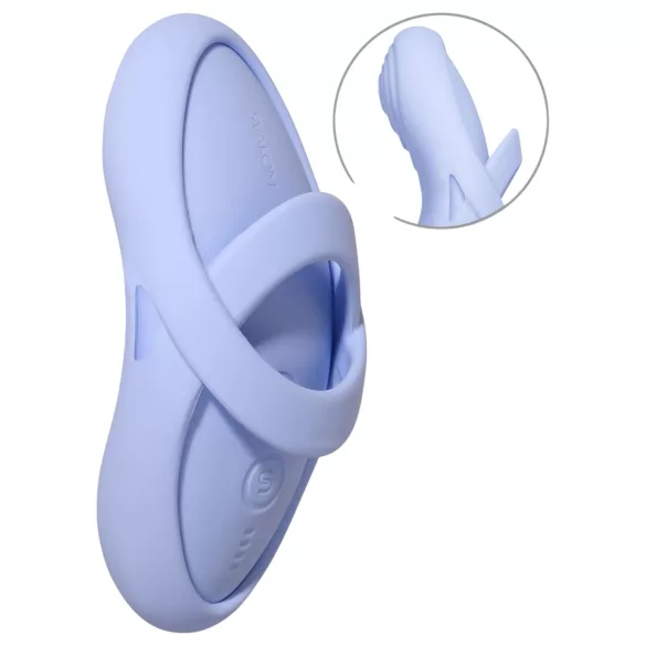 Svakom Echo 2 - vibracijski prstan za prst - modra