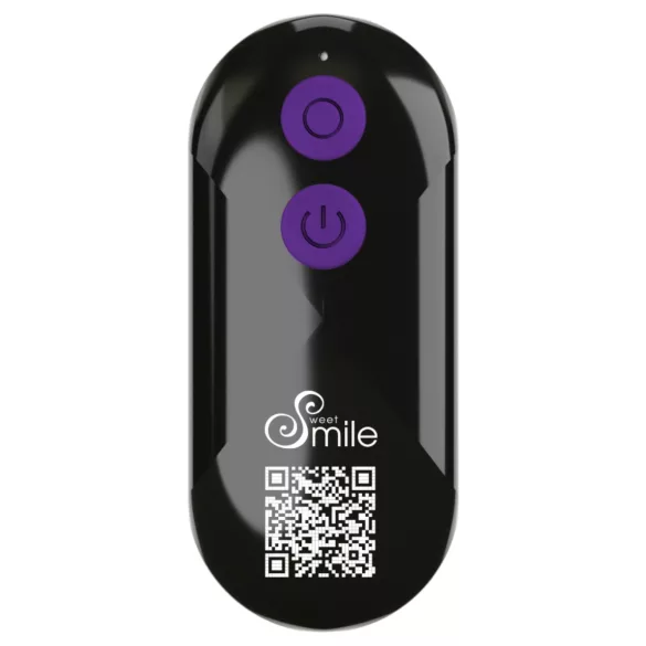 Smile - analni vibrator in stimulator klitorisa 2v1 - vijoličen