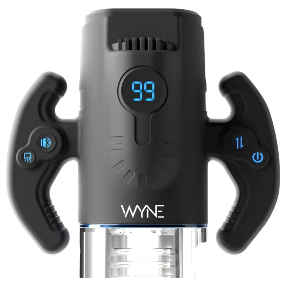 WYNE 11 - avtomatski moški masturbator - črna