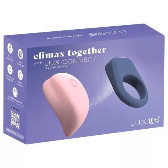 Luxus - vibracijski obroč za pare - magnetni set