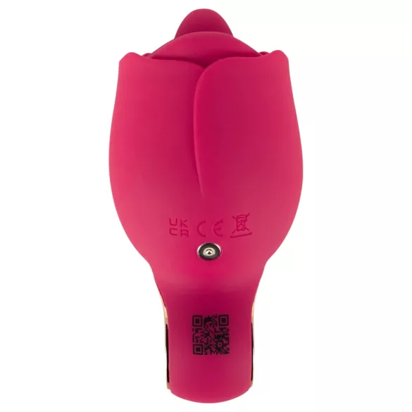 You2Toys Oral Fun - jezični vibrator za ščegetavček (rožnata)