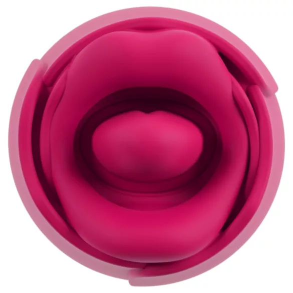 You2Toys Oral Fun - jezični vibrator za ščegetavček (rožnata)