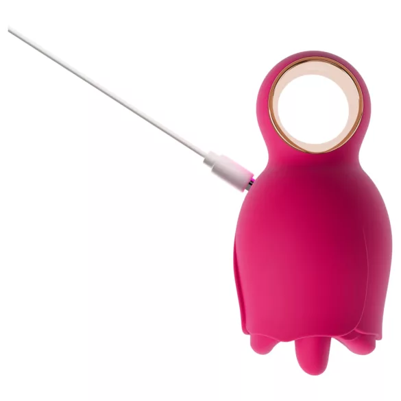 You2Toys Oral Fun - jezični vibrator za ščegetavček (rožnata)