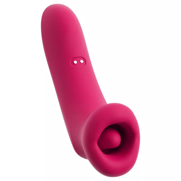 You2Toys Oral Fun - sesalni in jezični vibrator za klitoris (rožnat)