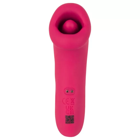 You2Toys Oral Fun - sesalni in jezični vibrator za klitoris (rožnat)