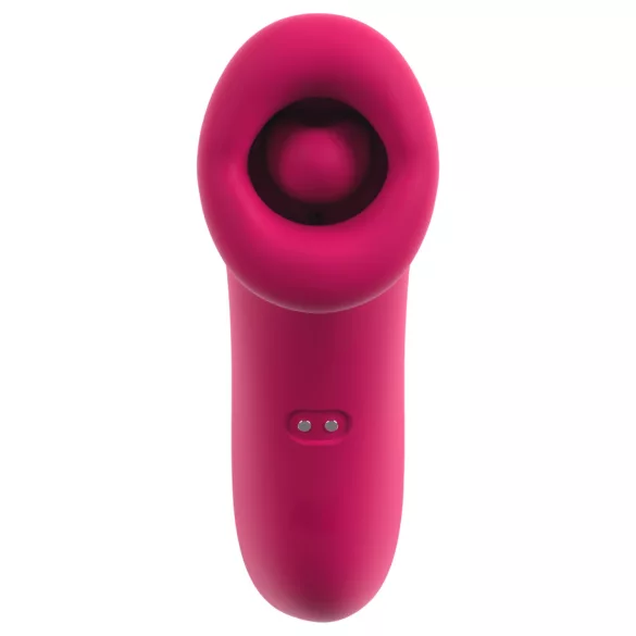 You2Toys Oral Fun - sesalni in jezični vibrator za klitoris (rožnat)