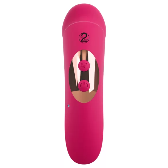 You2Toys Oral Fun - sesalni in jezični vibrator za klitoris (rožnat)