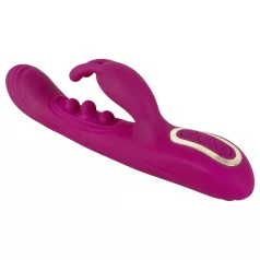   Javida - vibrator z kroglicami in stimulatorjem klitorisa - vijoličen