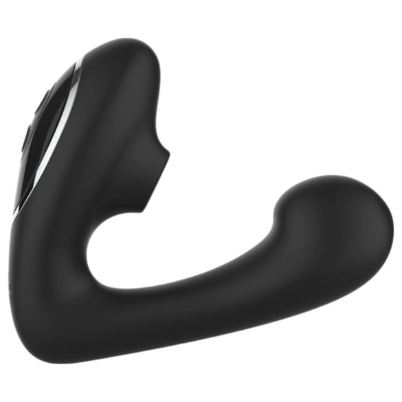 Petdeset odtenkov sive Greedy Girl - G-točkovni vibrator (črna)