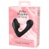 Petdeset odtenkov sive Greedy Girl - G-točkovni vibrator (črna)