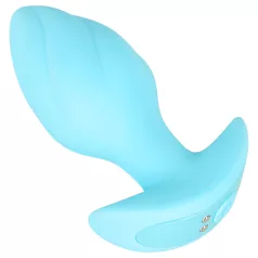 Cuties Mini - analni čep z vibracijo - moder