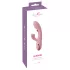 Beau Coeur Avenor - jezični vibrator z ročico za klitoris in točko G (roza)