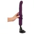 You2Toys - vijolični potisni vibrator z daljinskim upravljanjem in funkcijo segrevanja