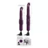 You2Toys - vijolični potisni vibrator z daljinskim upravljanjem in funkcijo segrevanja