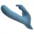You2Toys - 3-delni pripenjajoči se zajčkast potisni vibrator z daljinskim upravljalnikom (moder)