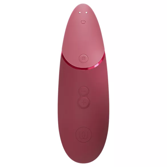 Womanizer Next - polnilni stimulator klitorisa z zračnimi valovi - bordo