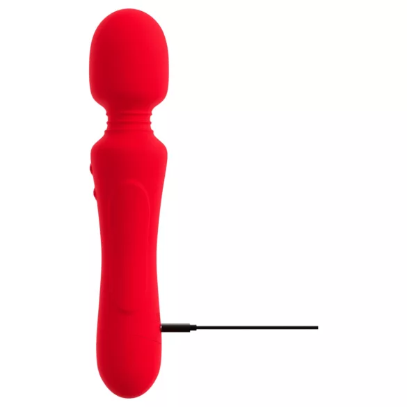 Sweet Smile - akumulatorski, vodoodporni paličasti vibrator (rdeč)