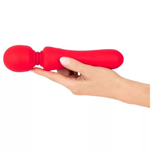 Sweet Smile - akumulatorski, vodoodporni paličasti vibrator (rdeč)