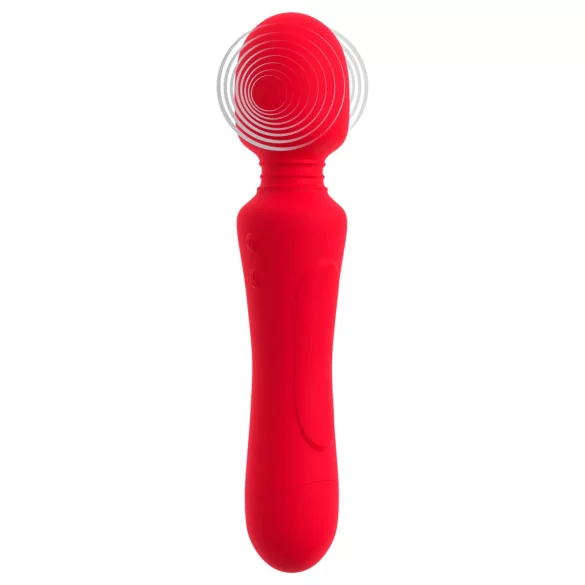 Sweet Smile - akumulatorski, vodoodporni paličasti vibrator (rdeč)