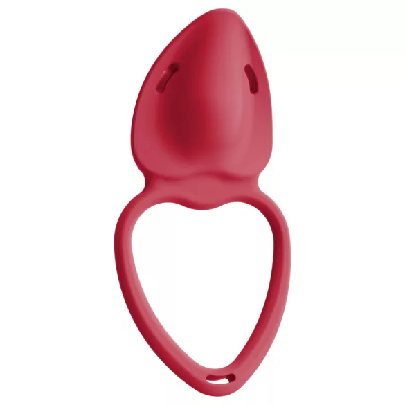 You2Toys - nosljivi vibracijski klitorni stimulator (rdeč)
