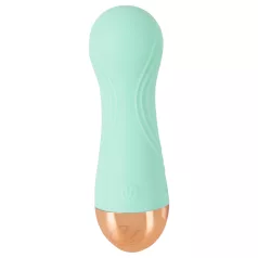 Cuties - akumulatorski, vodoodporni mini vibrator (zelen)
