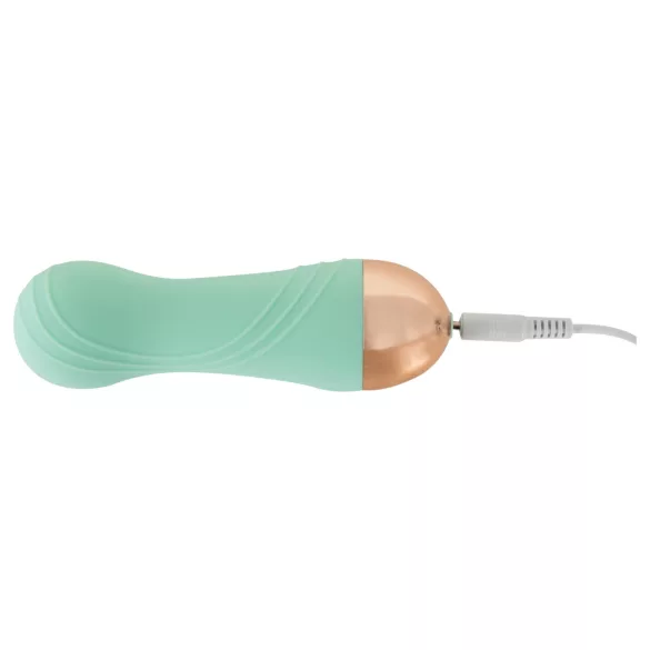 Cuties - akumulatorski, vodoodporni mini vibrator (zelen)