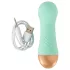 Cuties - akumulatorski, vodoodporni mini vibrator (zelen)
