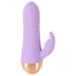 Cuties - akumulatorski, vodoodporni mini vibrator s klitoralnim nastavkom (vijoličen)